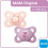 MAM MAM Original Colours of Nature Soother 0+ (Owl and Flower), Baby Soother Set for Newborns, MAM Soother Pack with Woodland Designs, Baby Soother P 3