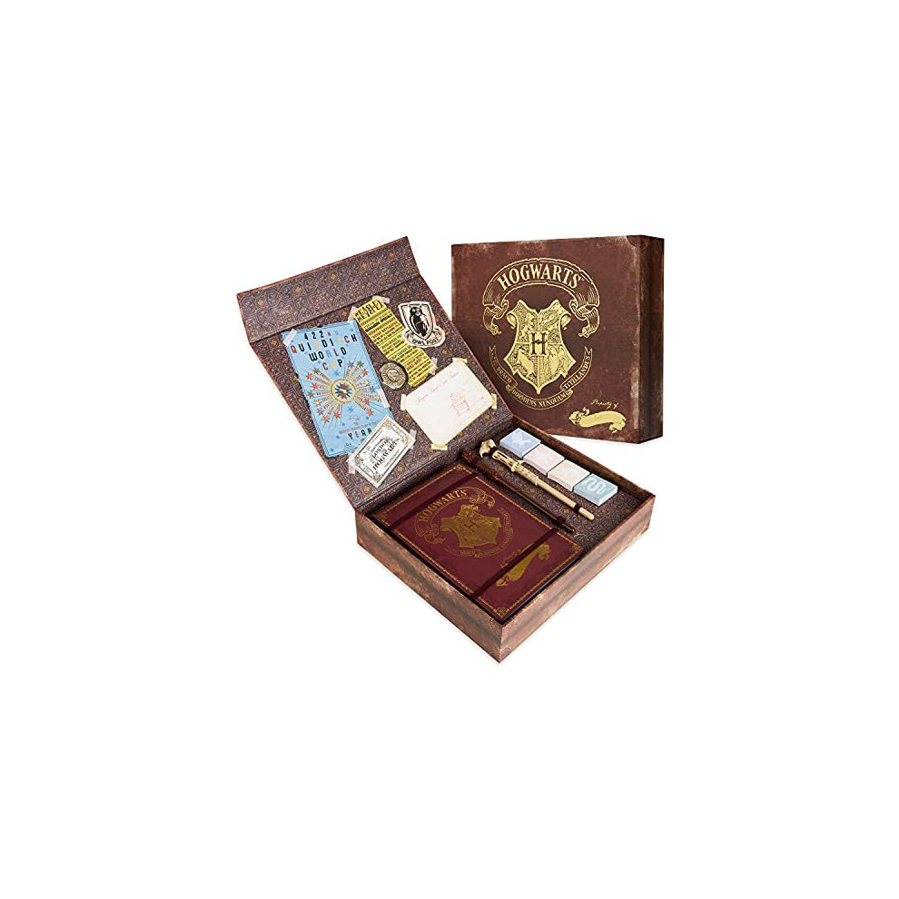 Harry Potter Gifts, Stationery Set With Notebook, Wand Pen, Letter Writing Set With Envelopes And Stickers