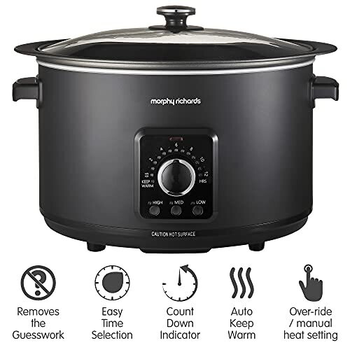 Morphy Richards Morphy Richards 461021 6.5L Easy Time Slow Cooker 1
