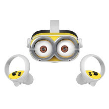 (A) Cute Cartoon Wrap Cover for Oculus Quest 2 Accessories