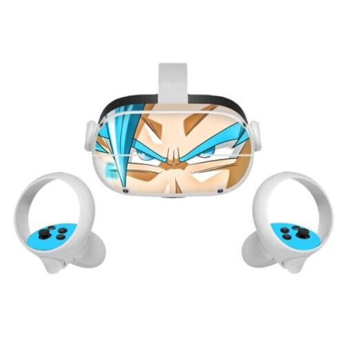 (A) Cute Cartoon Wrap Cover for Oculus Quest 2 Accessories 1