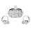 (A) Cute Cartoon Wrap Cover for Oculus Quest 2 Accessories 7