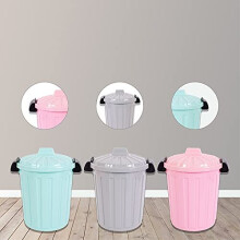 Robby'S 1 X Plastic Storage Recycle Kitchen Dust Waste Rubbish Tidy Bin With Lid
