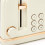 Haden Haden Salcombe Toaster - Electric Stainless-Steel Toaster with Reheat and Defrost Functions - Four Slice, 1900-2300W, Cream & Copper - CE05 4