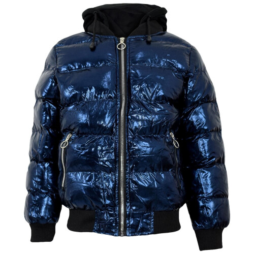 Girls wet look jacket deals