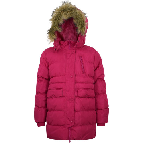 (9-10 Years, Pink) Girls Boy Pink Fashion Padded Casual School Jacket