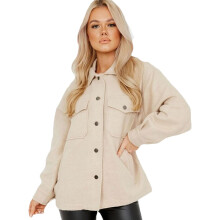 (9-10 Years, Stone) Kids Girls Plain Stone Color Jackets Coat Age 7-13