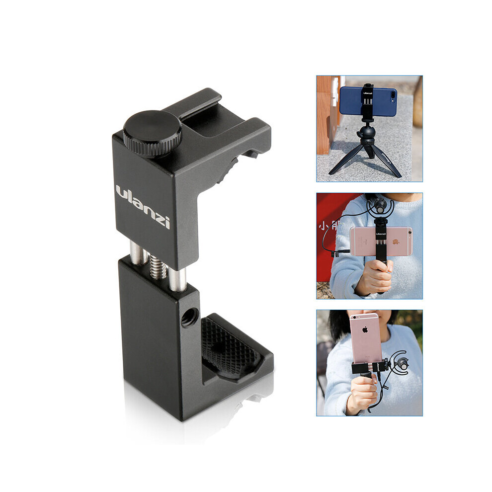 Ulanzi Iron St-02S Aluminium Smartphone Tripod Mount Stand Adapter 711202823716