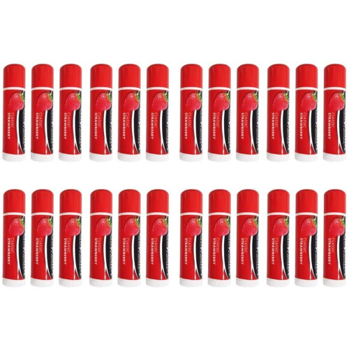 Chapstick Lip Balm Strawberry - Pack of 24