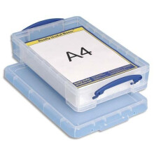 'Really Useful Storage Boxes' 4 Litre - A4 Size - Pack of 10