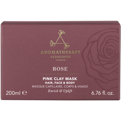 Uleiuri esențiale, Aromatherapy Associates, Rose, Elimină impuritățile, Mască de argilă, 200 ml 1