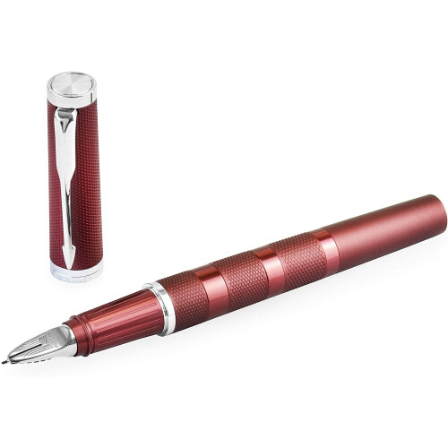 Parker Parker Ingenuity - 5th Technology Pen - Medium Nib - Deep Red Barrel - Single Pen in Gift Box 1