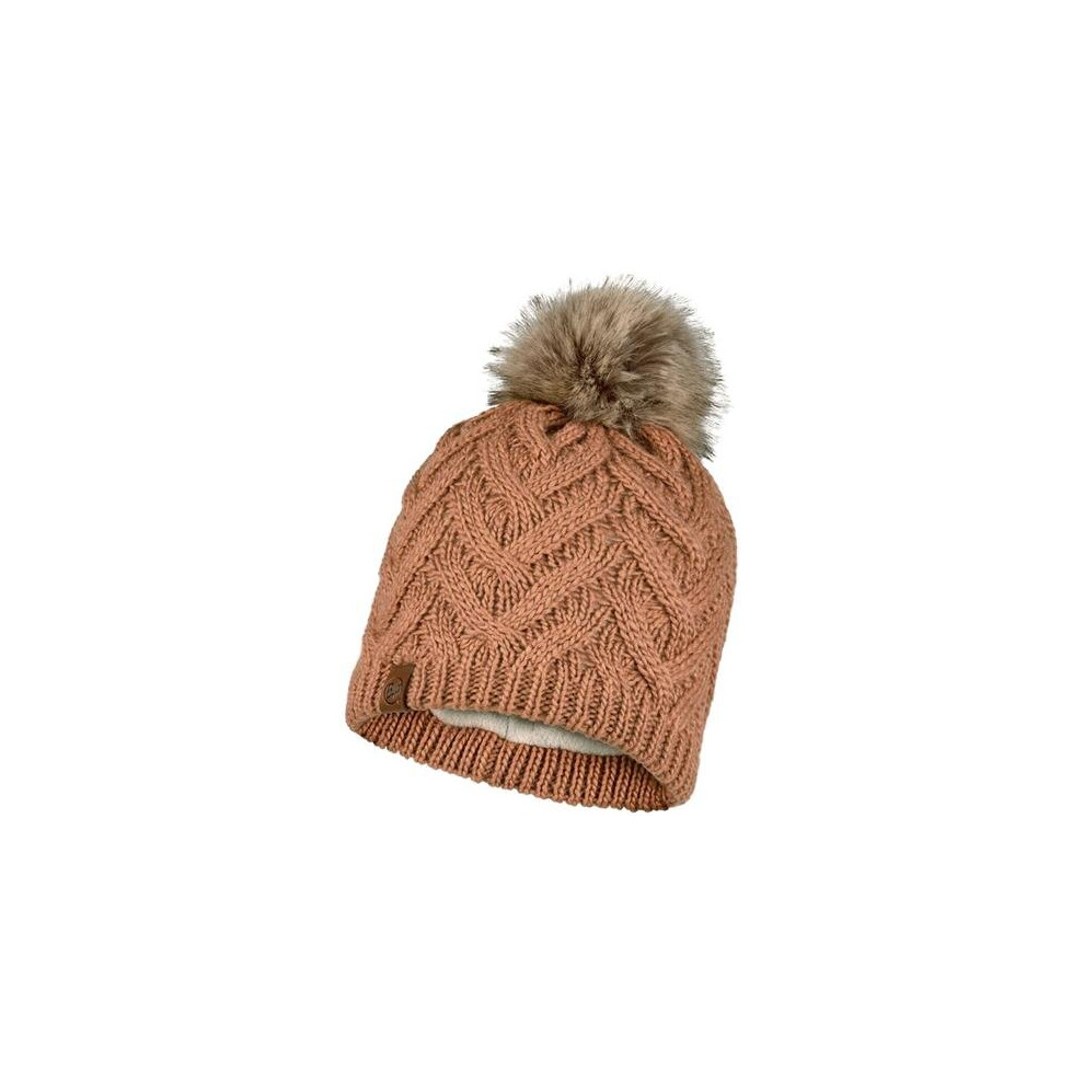 BUFF Knitted and Polar Fleece Womens Bobble Hat - Caryn Rosewood