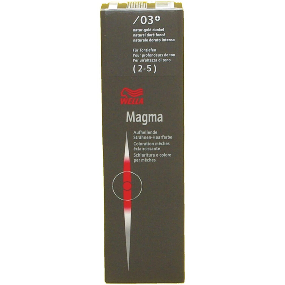 Wella Magma By Blondor Pigmented Lightener Hair Colour, No. 44 Intense Red, 0.12 kg, 8005610586397