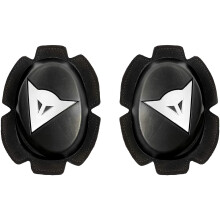 Dainese Motorcycle Knee Slider, Black/White, Size N