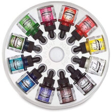 Dr. Ph. Martin's Bombay India Ink, 1.0 oz, Set of 12 (Set 1)