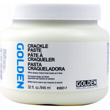 Risspaste - GOLDEN - Med 32 Oz - Dick und undurchsichtig - Entwickelt Risse - 946 ml