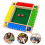 Shut The Box Noppapeli Puinen noppapeli 4-puoleinen perheen matematiikkapeli 1