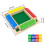 Shut The Box Noppapeli Puinen noppapeli 4-puoleinen perheen matematiikkapeli 5
