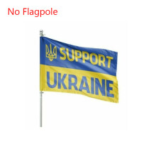 (90*150) 5FT X 3FT National Flag Support Ukraine Ukrainian Mini Small Hand Held