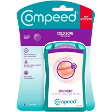 Compeed Cold Sore Patch, 60 Patches (4 Packs of 15Â 