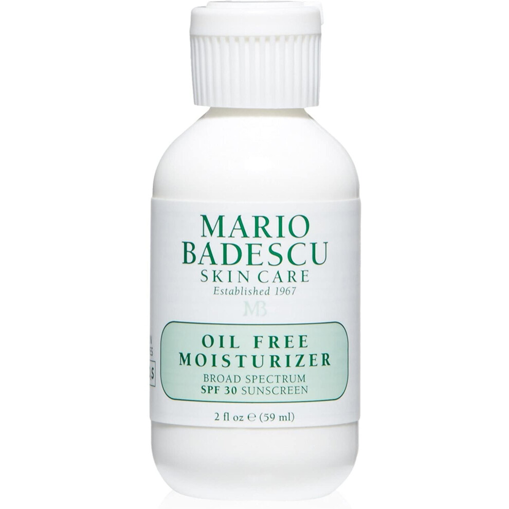 Mario Badescu Oil Free Moisturizer SPF 30, 2 Fl Oz