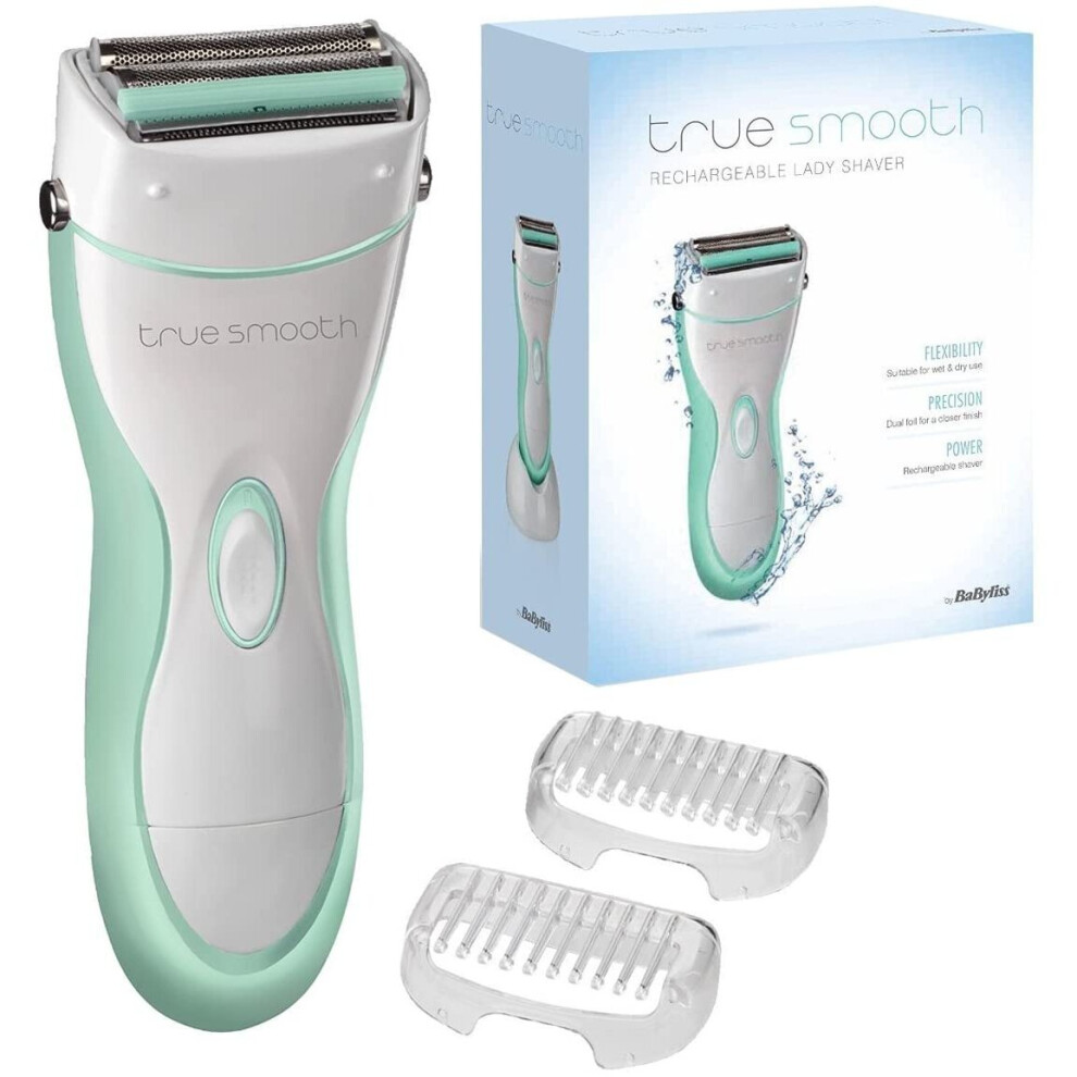 Babyliss 8770Bu True Smooth Rechargeable Ladies Shaver