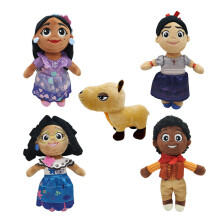 (5PCS) Encanto Mirabel Luisa Isabela Stuffed Plush Doll Toy Girls Gift