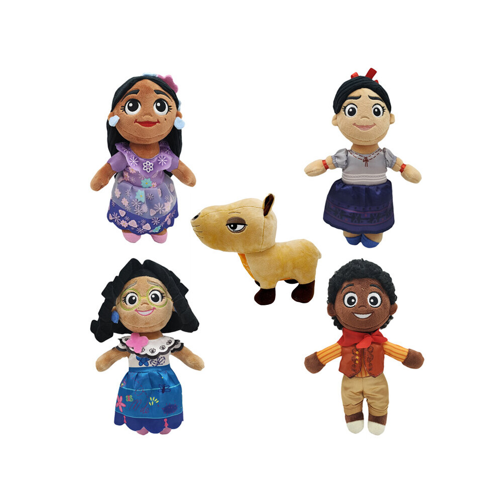 (5PCS) Encanto Mirabel Luisa Isabela Stuffed Plush Doll Toy Girls Gift
