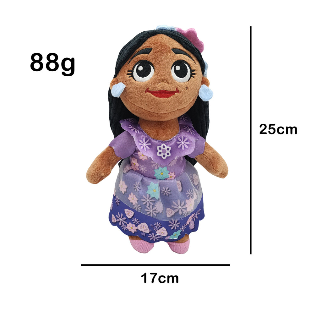(Isabela 25CM) Encanto Mirabel Luisa Isabela Stuffed Plush Doll Toy Girls Gift