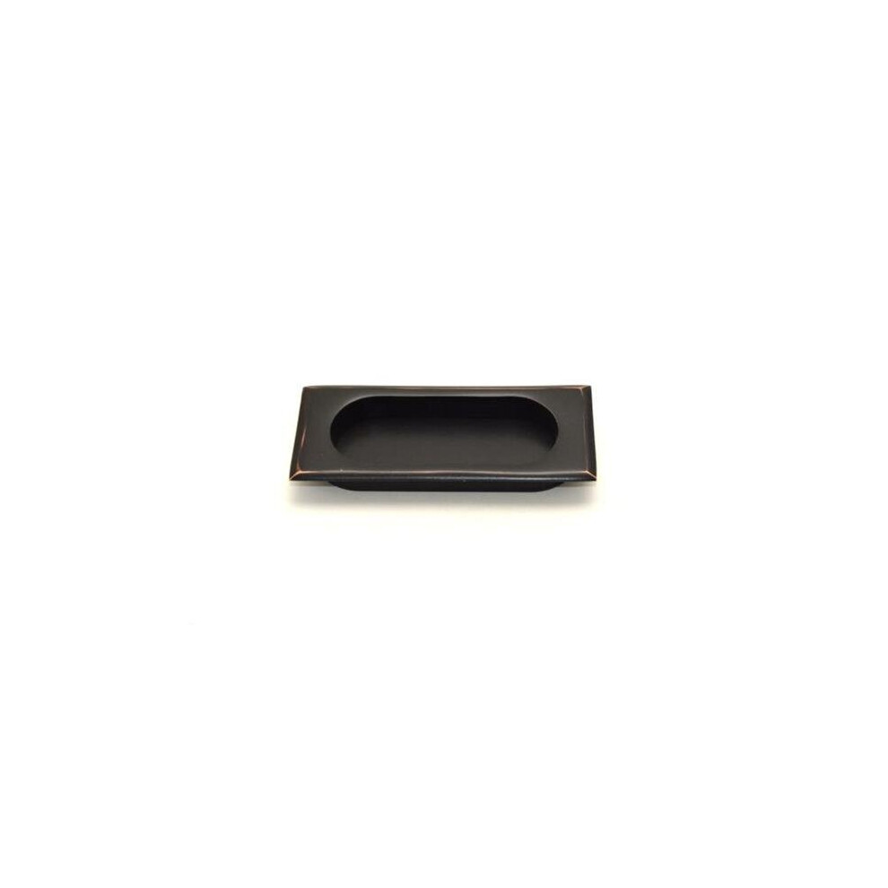 Emtek 2201Us10b Rectangular Flush Pull, Oil Rubbed Bronze 738505042804