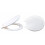 EZ-FLO Witte Plastic Toiletbril met Deksel, Rond, 65901 1