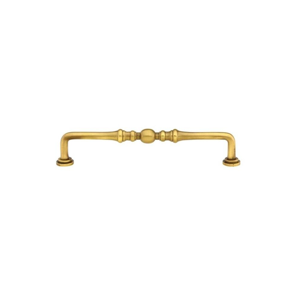 Emtek 86130Us7 4 In. Center To Center Spindle Cabinet Pull, French, Antique Brass 738505005892
