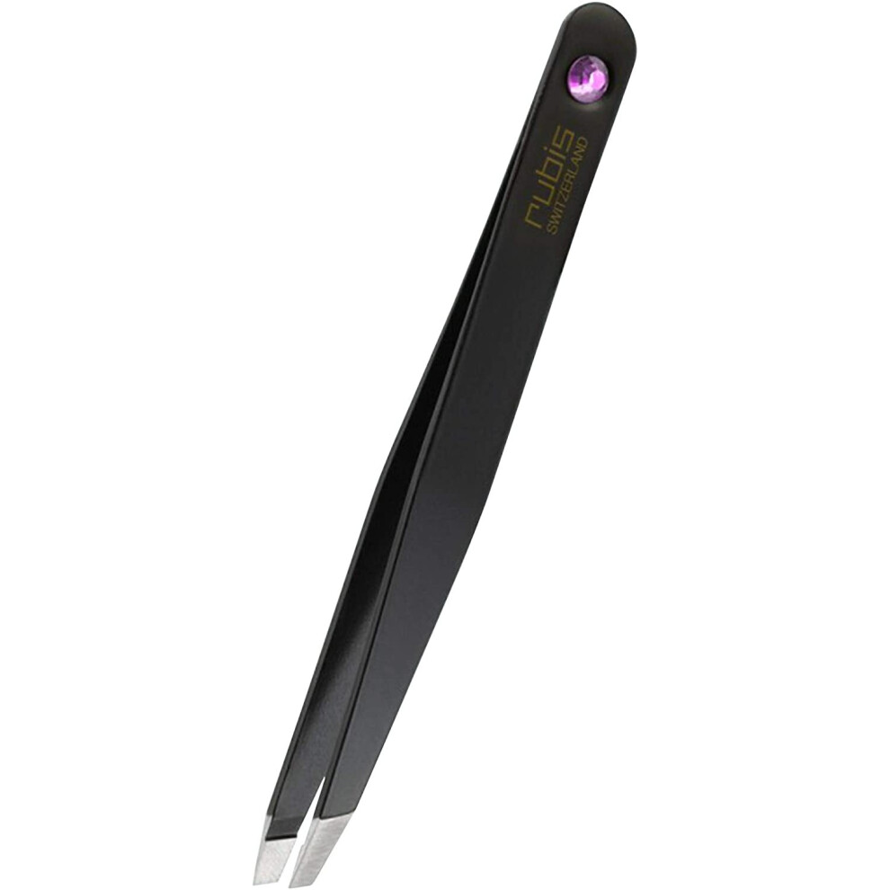 Rubis Switzerland Rubis Tweezers Swarovsky Black Amethyst 1K1802