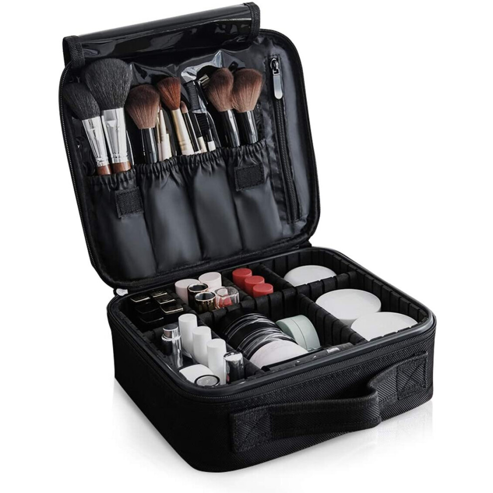 Photos - Cosmetic Bag NICOLE&DORIS Portable Makeup Bag for Women Make Up Organiser Case Professhional  makeup case Make-Up Pouches Wat