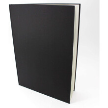 Artgecko Classy Sketchbook, Casebound (A3 Portrait) - 92 Pages (46 Sheets) 150gsm Acid Free White Cartridge Paper