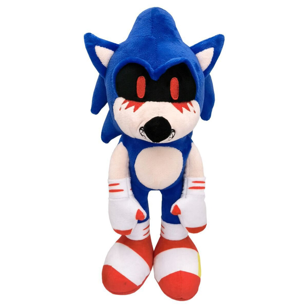 (Sonic) 30CM Sonic EXE The Spirits Of Hell Plush Toy Evil Blood Stuffed Doll