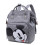 (Grey) Large Mickey Mummy Baby Diaper Nappy Backpack Travel 1