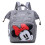 (Grey) Large Mummy Baby Diaper Nappy Minnie Backpack UK 1