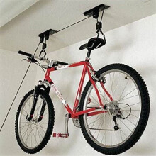 Bicycle Lift Stand 20KG Storage Bike Pulley Cycle Hoist Garage Space Saving Rack