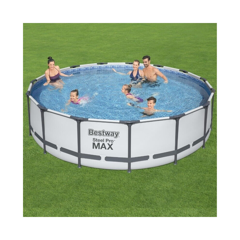 Bestway 15ft x 42in Steel Pro MAX Frame Pool Set