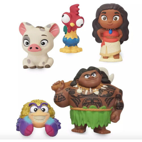 Disney Moana Bath Toy Set 1