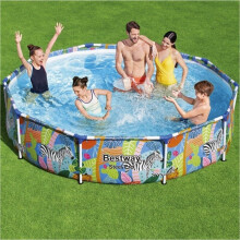 Bestway Swimming Pool Above Ground Swimming Pool Frame Pool Steel Pro Frame