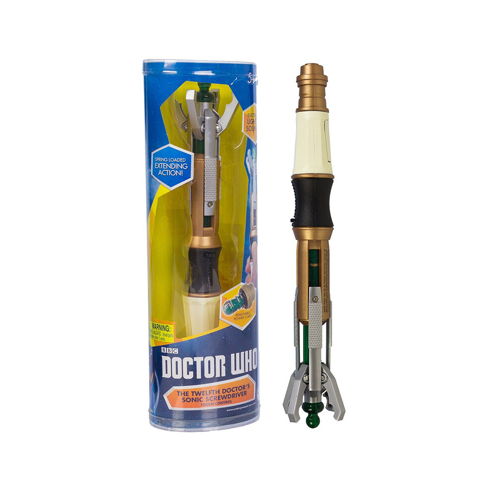 Doctor Who 12Th Sonic Screwdriver Model Sounds Toy Collectors Kids Gift Light