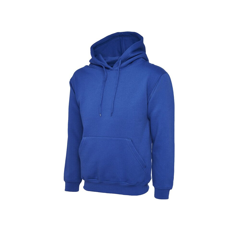 (Royal Blue, 3XL) Unisex Pullover Hoodie Classic Hooded Sweatshirt