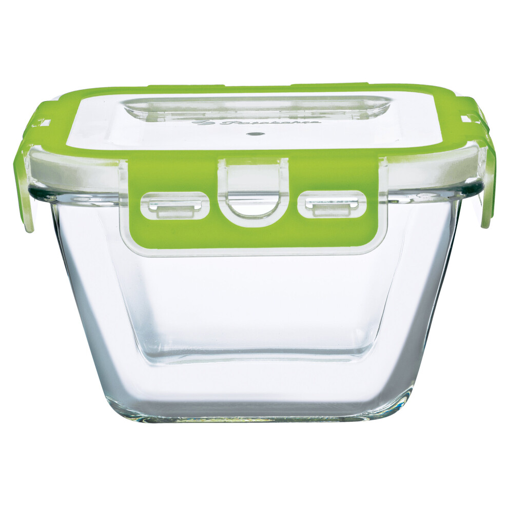 (2, Square (860ml)) Food Storage Container Dish Lid 860ml 1.84L 2.4L