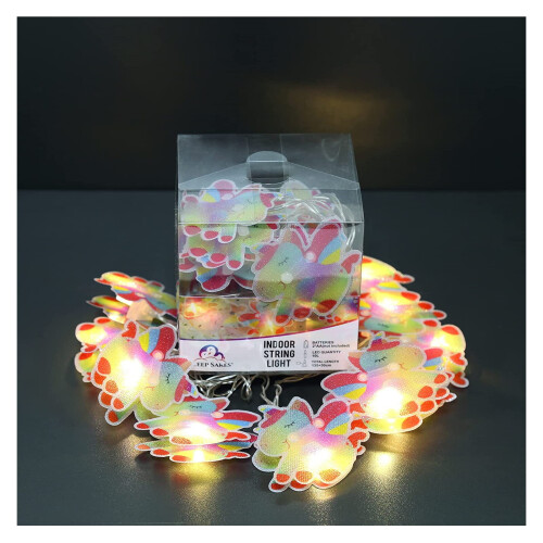 Aromatize Sleep Sakes Indoor 10 String Lights LED Rainbow Unicorn