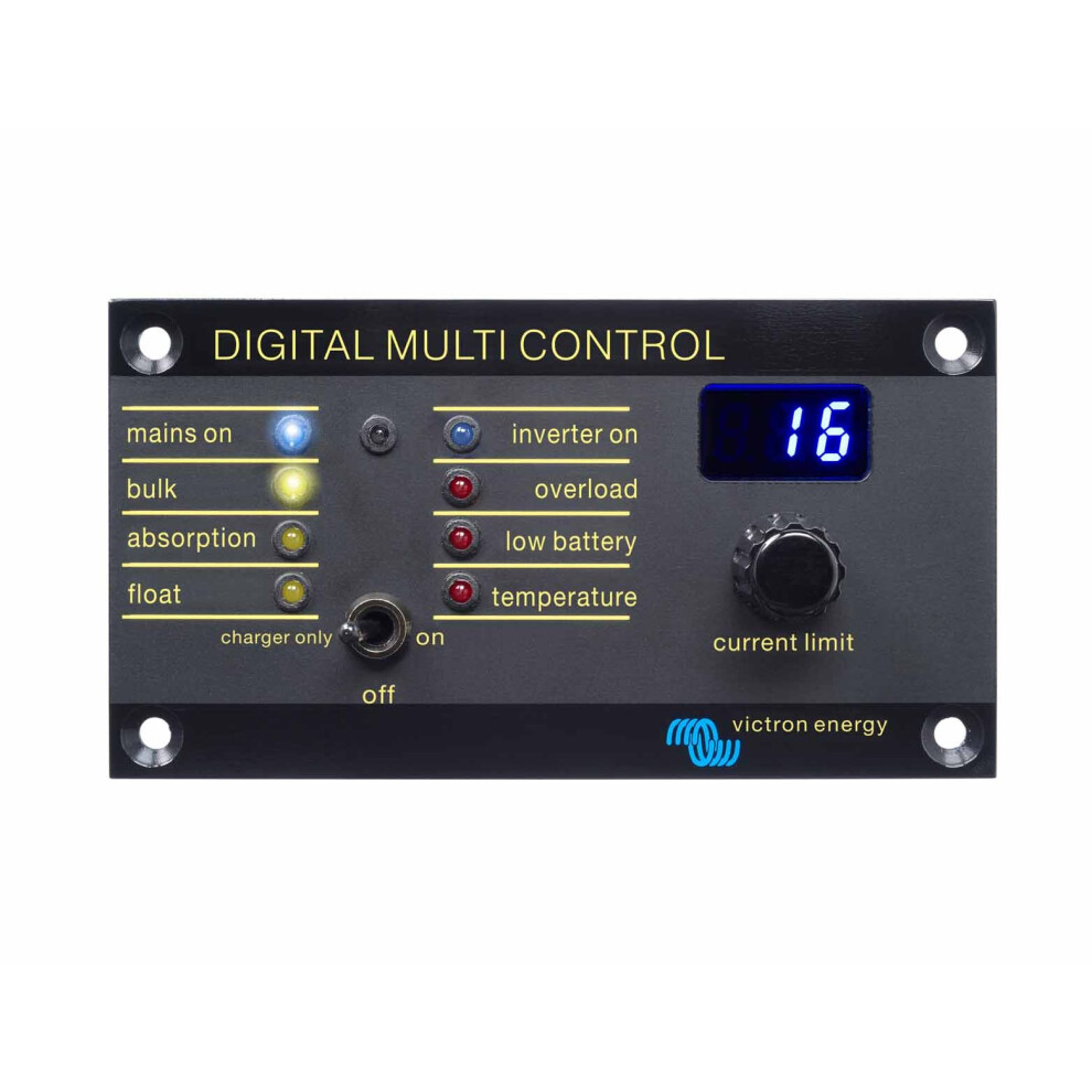 Victron Energy Multi Control Panel For Phoenix Inverter & Chargers Easy Access 8719076024354