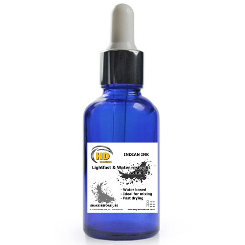 (300ml) Indian Ink Black Art Calligraphy Writing Craft