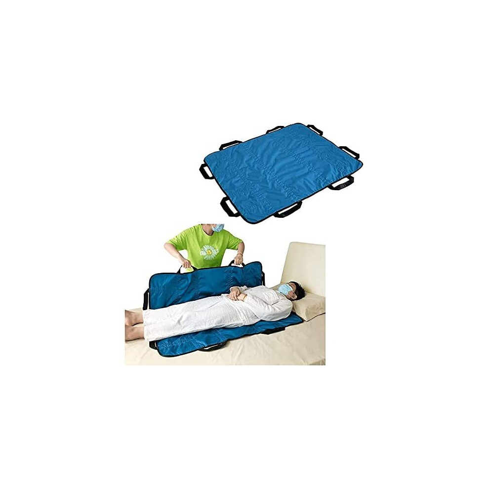 Neppt Positioning Pad Draw Sheet Patient Transfer Board Lift Sheet Slide Protective Hospital Bed Mat With Handles For Incontinence, Bariatric, Elderly